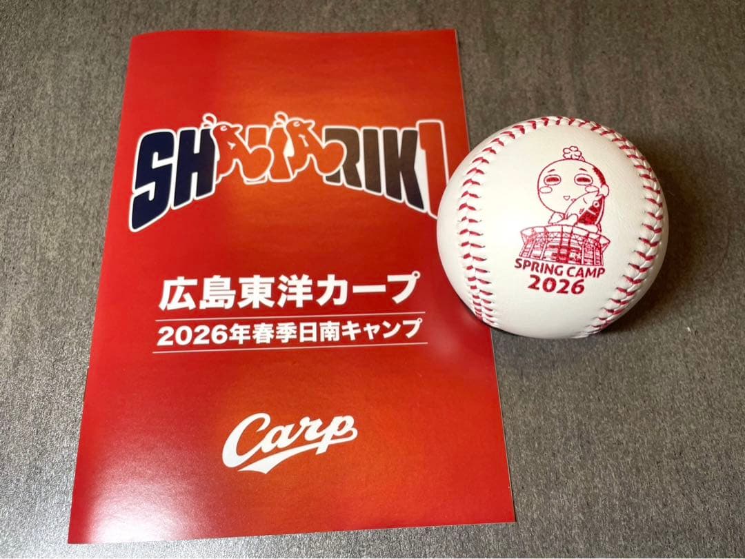 広島カープ 黒田博樹 直筆サインボール 2026日南キャンプ限定球