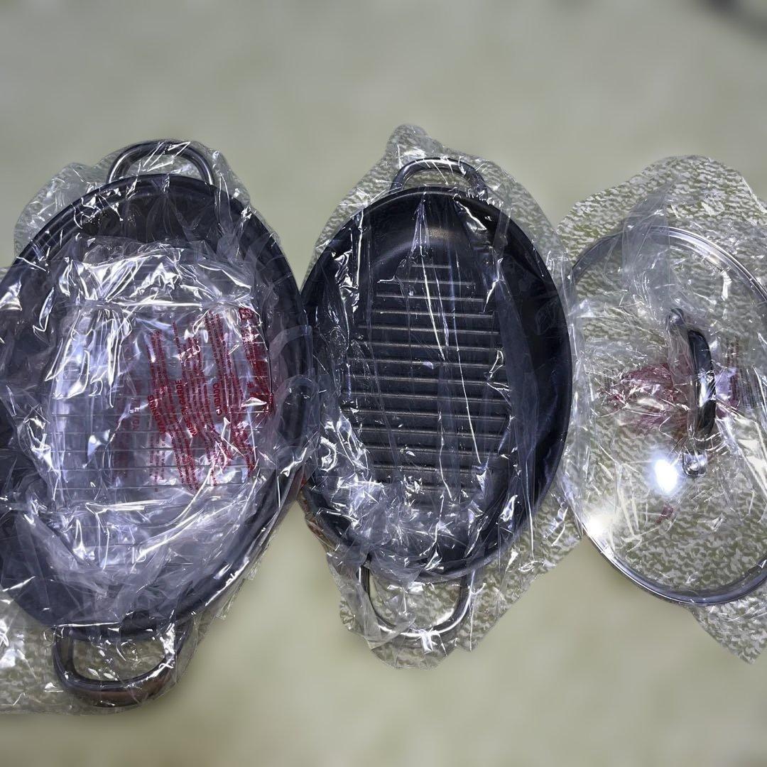 【新品未使用】MEYER マイヤー オールインワンオーバルパン