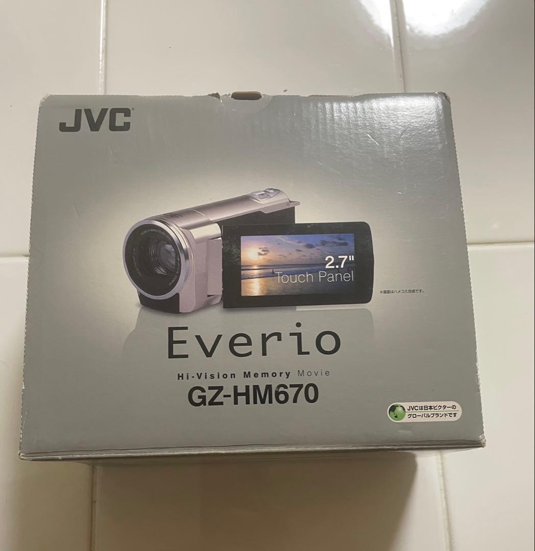 【美品】JVC Everio GZ-HM670 ビデオカメラ