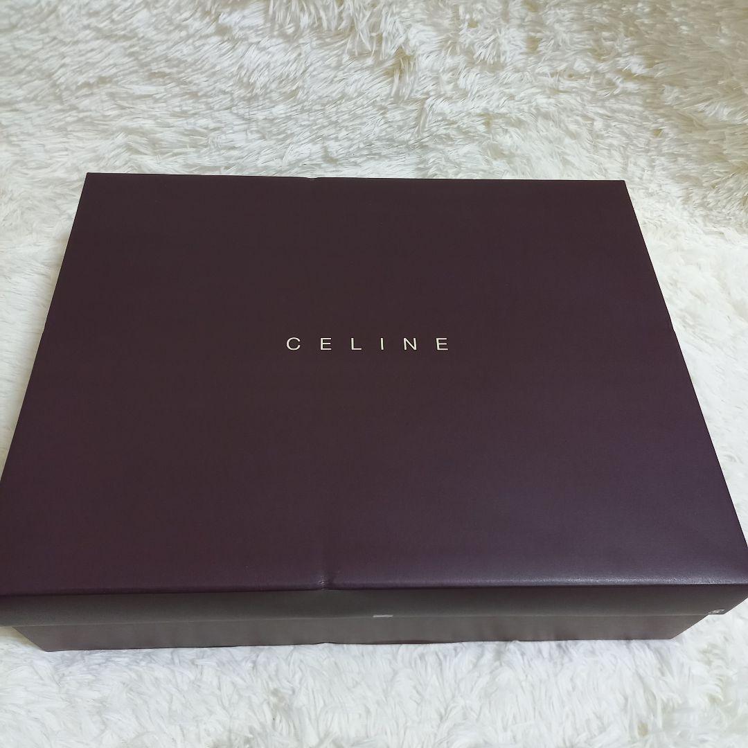 ✨新品 未使用✨CELINE セリーヌ 綿毛布 マカダム柄 クリーム色 シングル