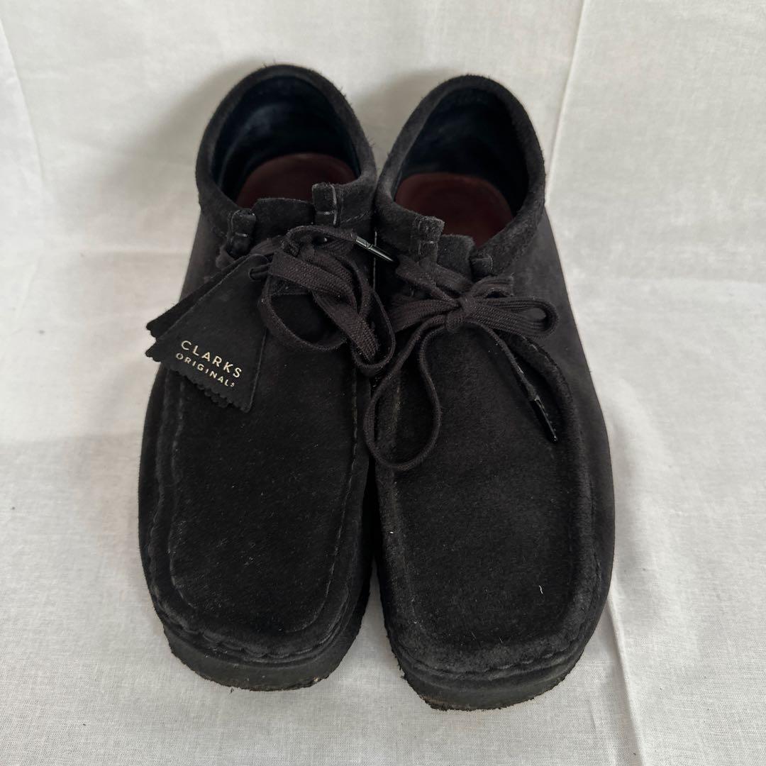 肘打ち様クラークスClarksワラビーwalabeeショートブーツ26.5cm