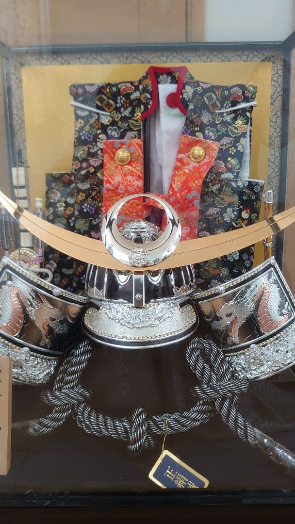 こどもの日 兜飾り 五月人形 ケース付