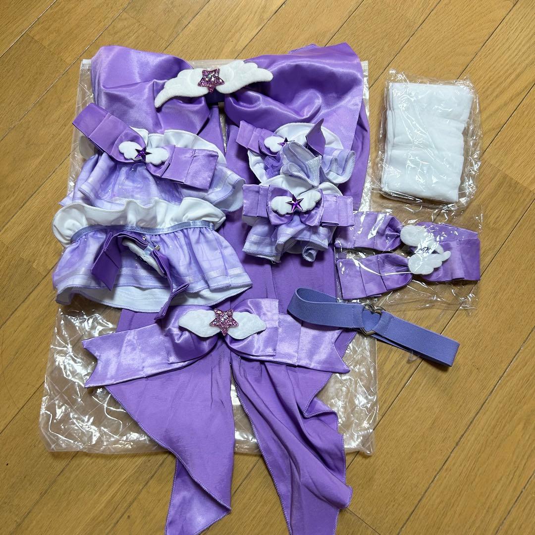 魔法少女ファンシーチェックセーラー パープル マリームーン
