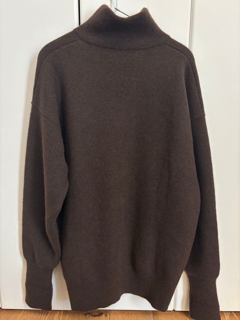 サイドスロープ ヤクウール100% ブラウン