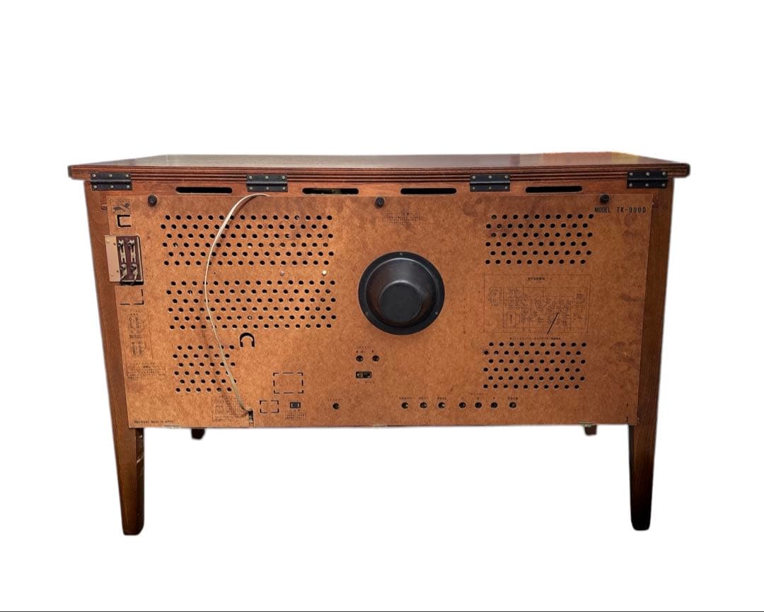 昭和40年代　National ナショナル　TK-900D 真空管カラーテレビ