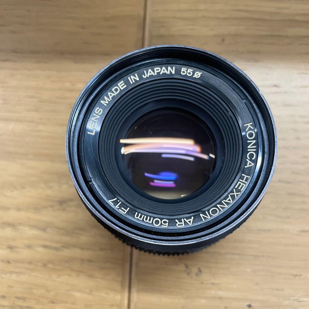 Konica Autorex Hexanon 50mm F1.7 レンズセット