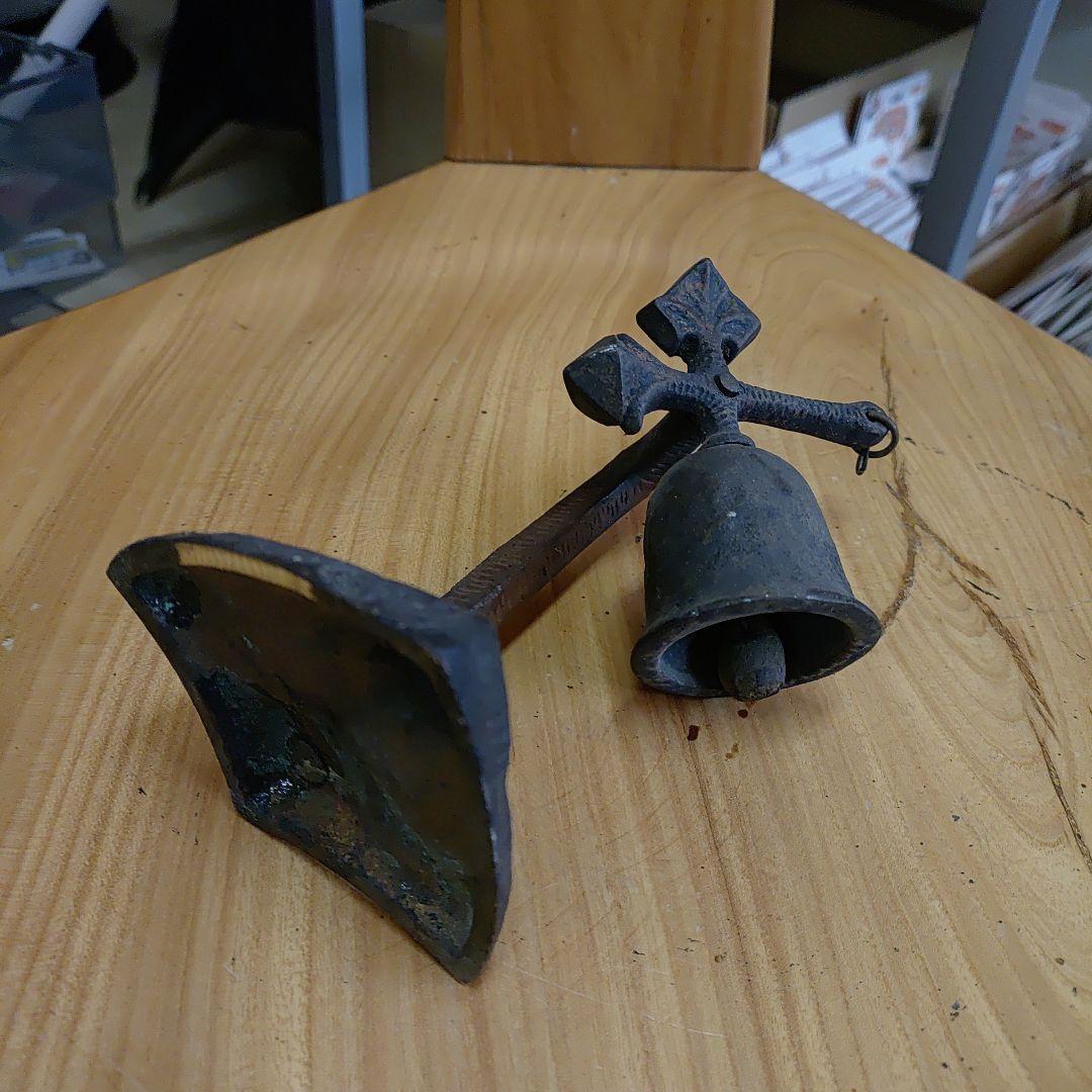 呼び出しベル　呼び出しチャイム　レトロ　アンティーク　真鍮製