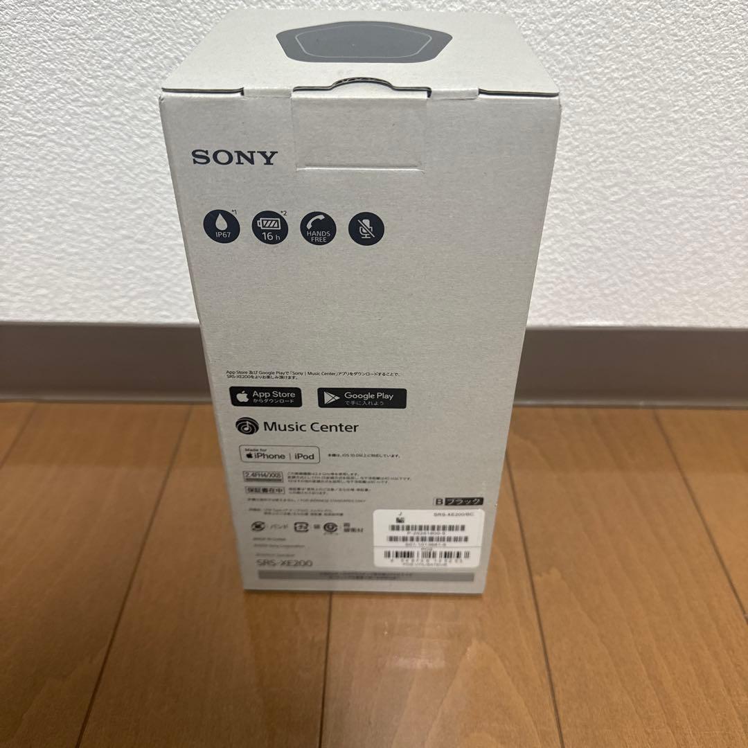 SONY XE200 ワイヤレススピーカー ブラック