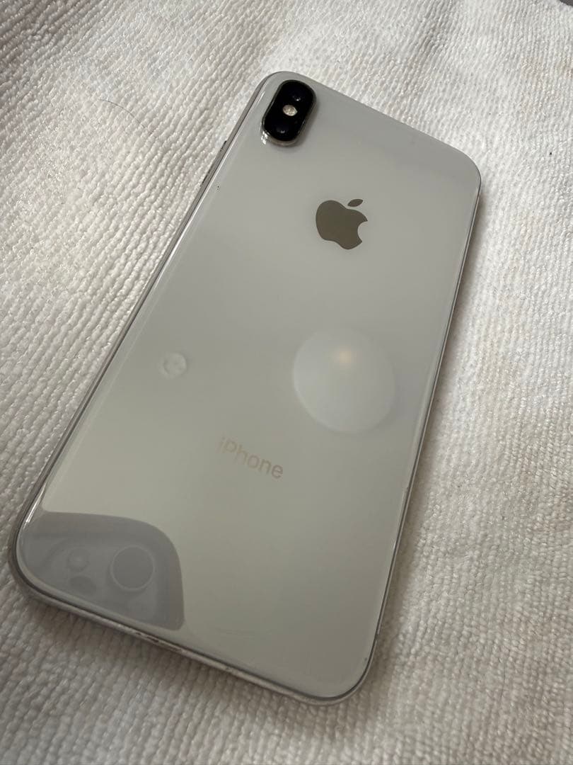 Apple iPhone X 256GB シルバー 本体
