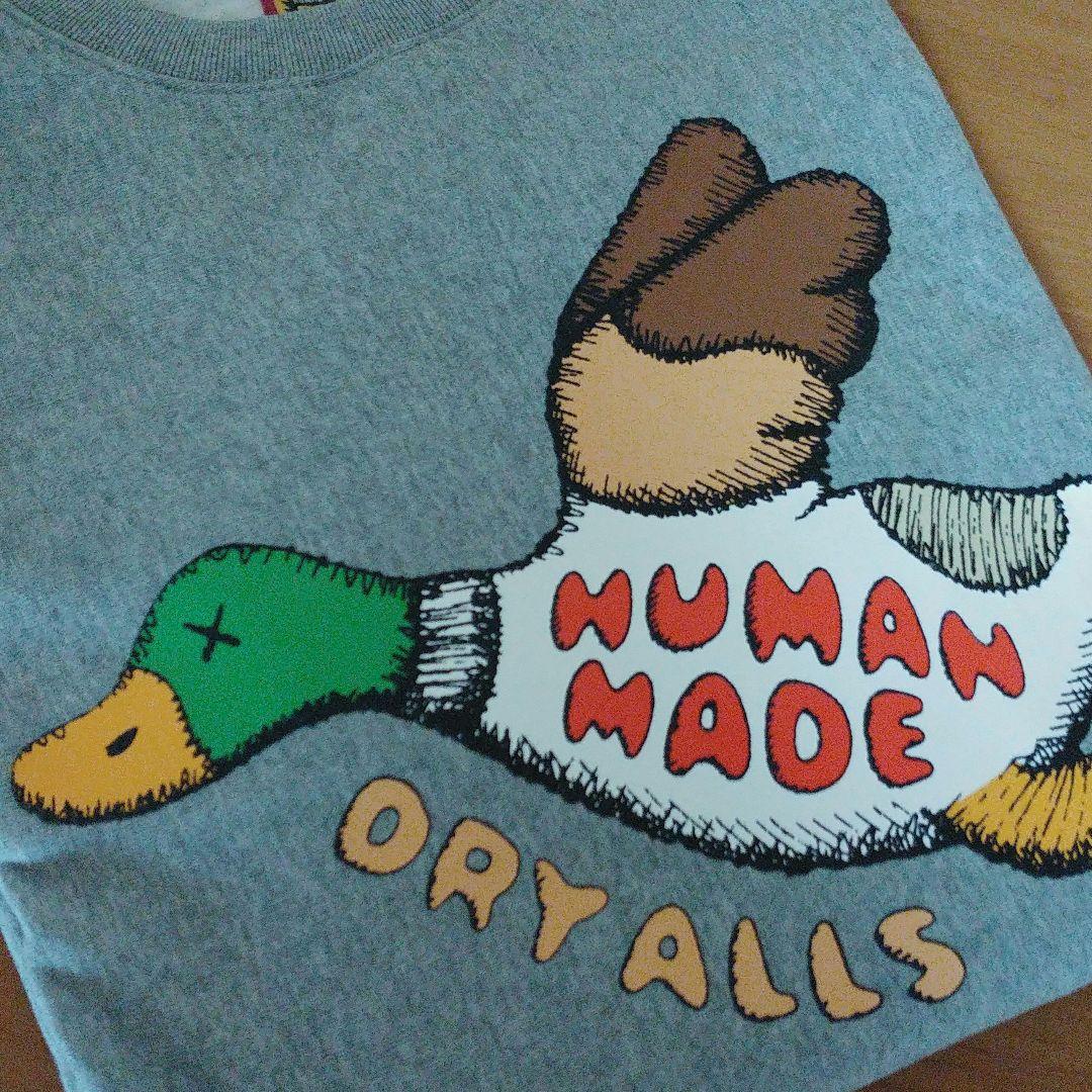 HUMAN MADE × kaws グレー スウェット XL カモ