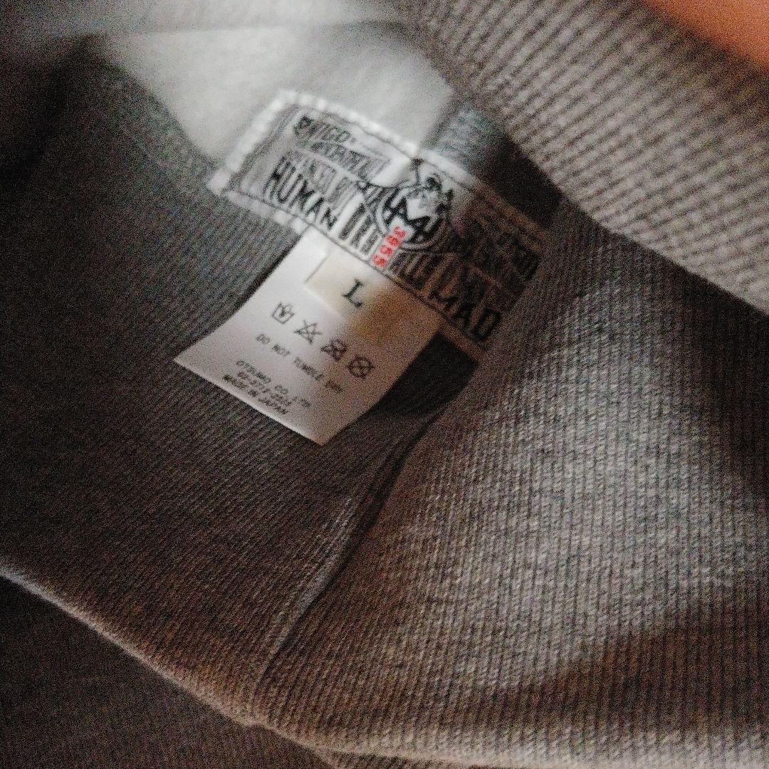 HUMAN MADE × kaws グレー スウェット XL カモ