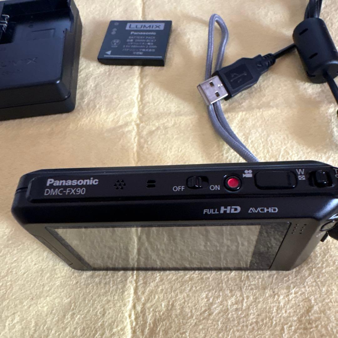 LUMIX DMC-FX90本体 充電器付き