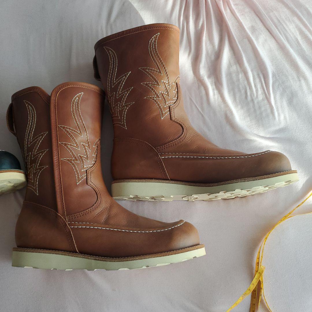 ウエスタンブーツ ブラック ブラウン 2色