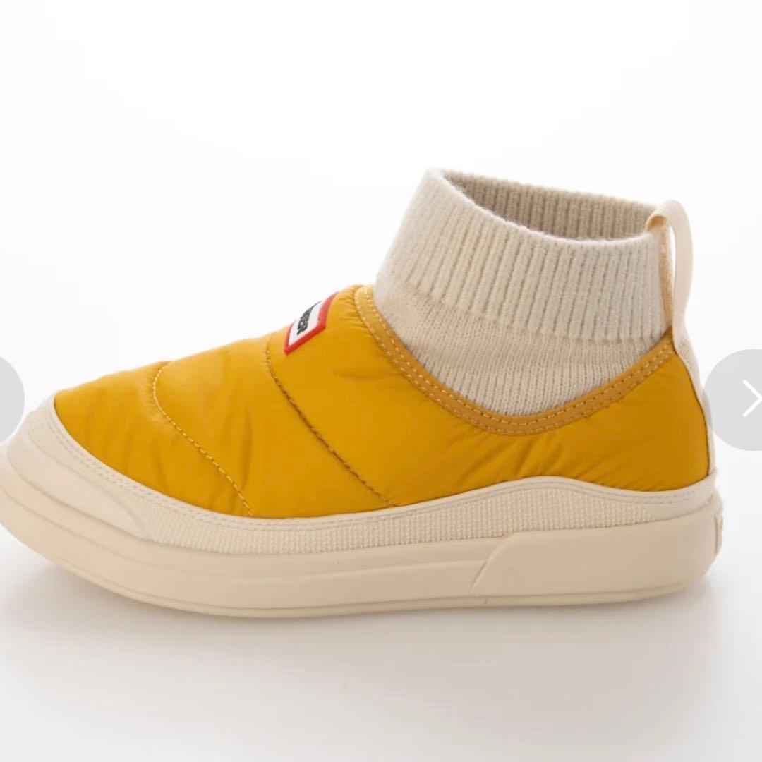 【美品】HUNTER レディース　ウィンターブーツ　25センチ