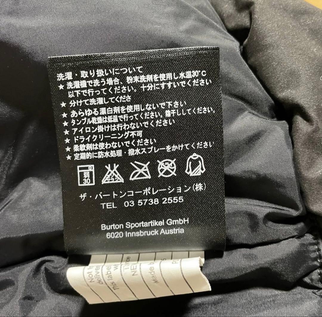 BURTON/バートン　サイズ S・黒！　DRYRIDE フードスノージャケット