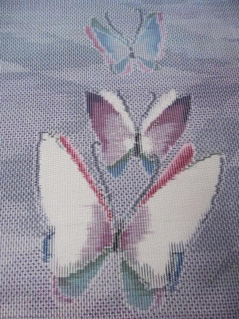 未着用に近い！白大島紬＊都喜エ門＊７マルキ＊本場大島紬＊着物＊１５７ｃｍ＊裄６４