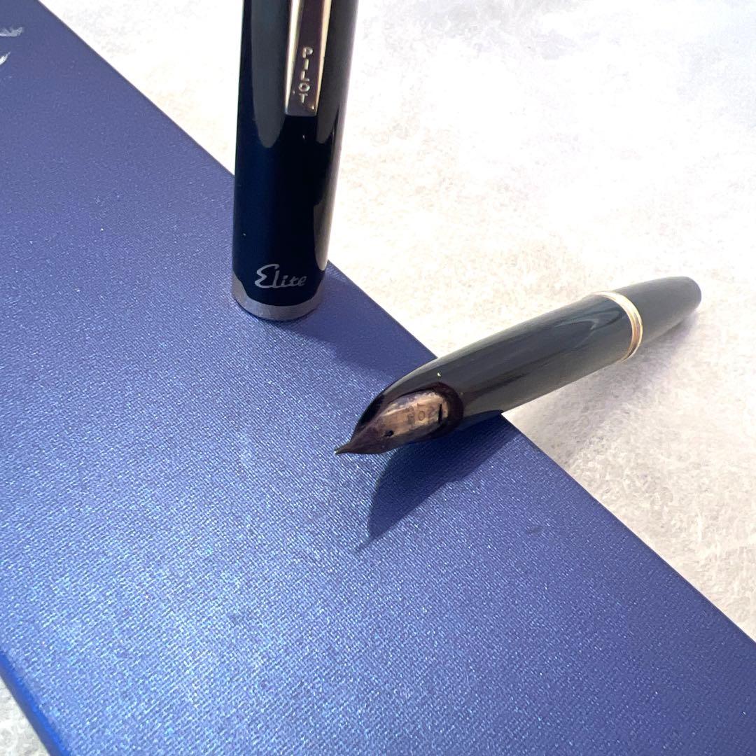 【正規品】ELITE 14K 万年筆　文房具