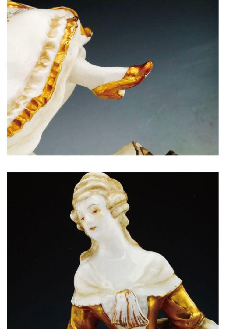 オールドノリタケ銘品!!　オールドノリタケ・貴婦人 フィギュリン