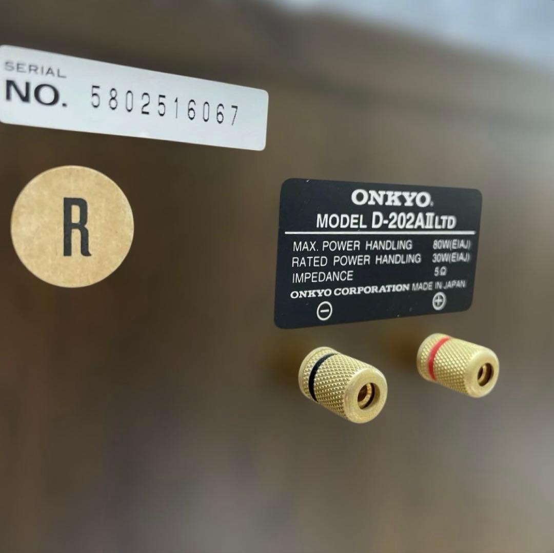 ONKYO≪LIMITED EDITION≫ D-202AⅡ LTD スピーカー