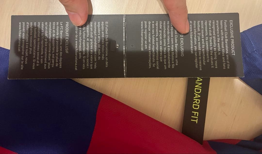 【正規品、カンプノウ購入】バルセロナ ユニフォーム メッシ Mサイズ