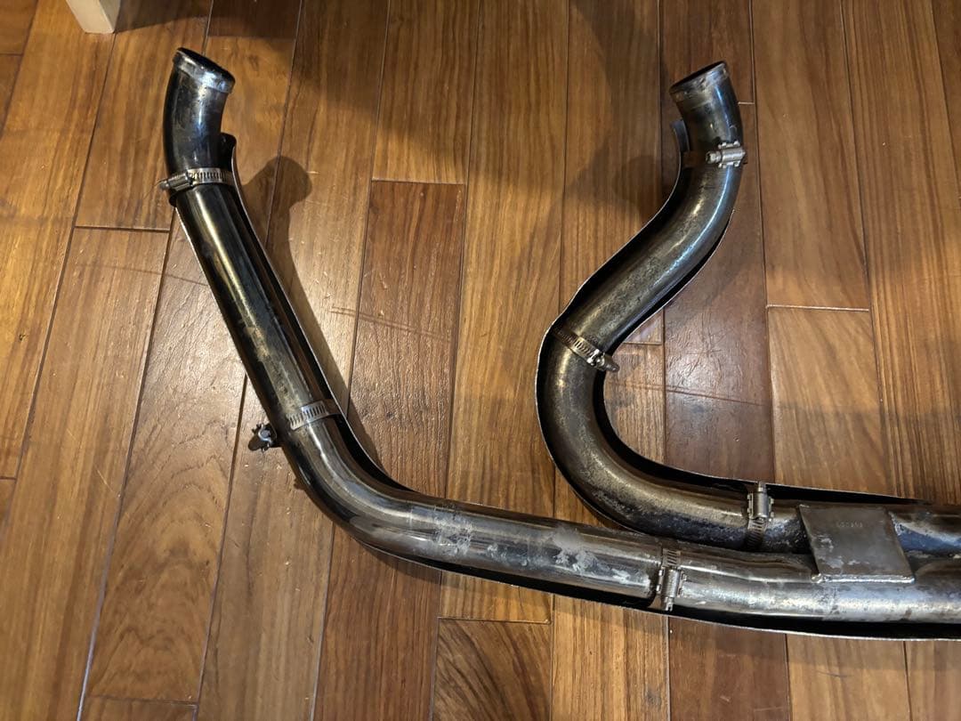 ハーレーFLSTF TC88 フルエキゾースト・マフラー サンダーヘッダー