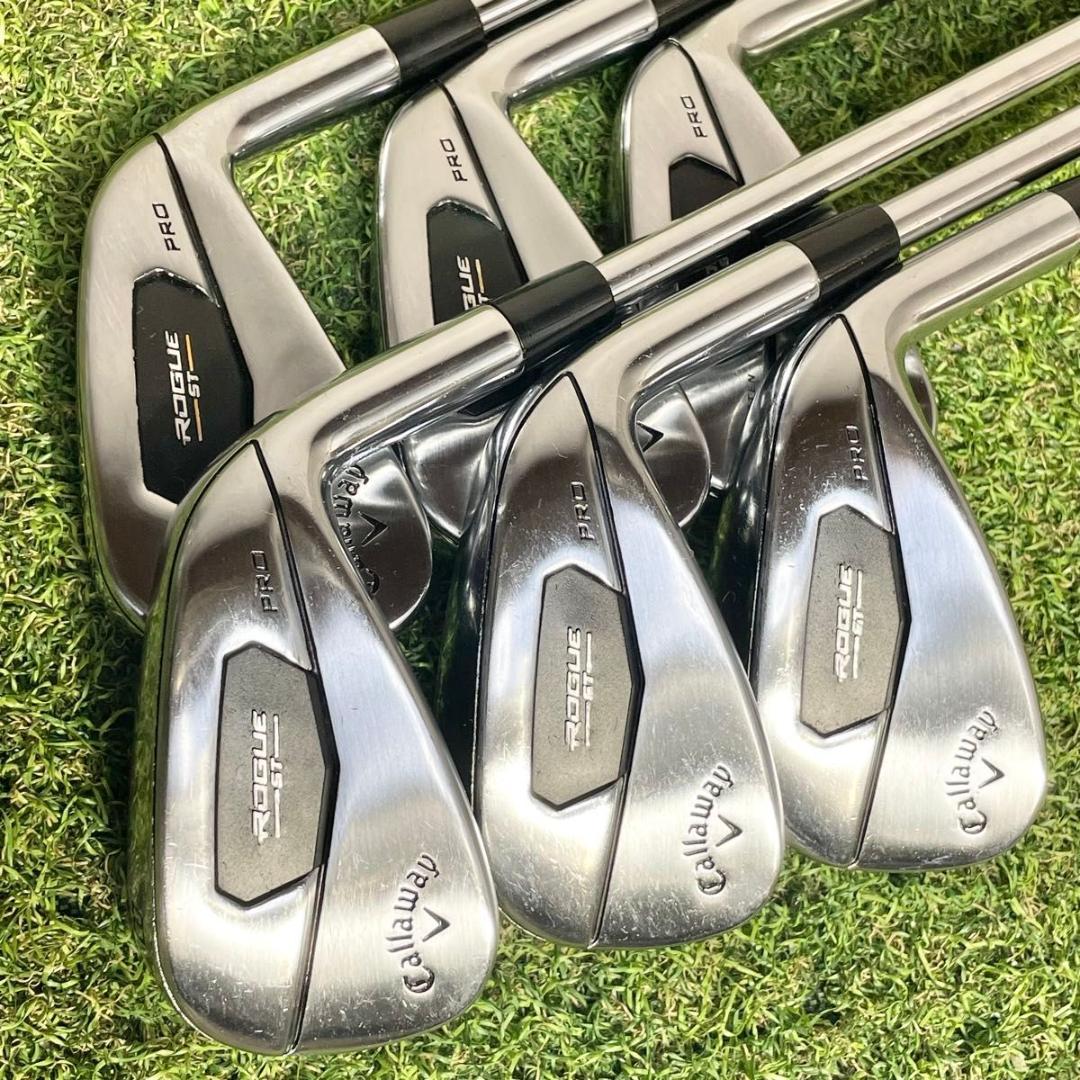 Callaway ROGUE ST PRO アイアンセット 6本 S 右用 良品