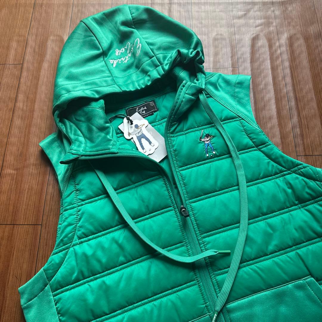 【未使用　完売品】イーストサイドゴルフ　ベスト　グリーン　Ｍサイズ