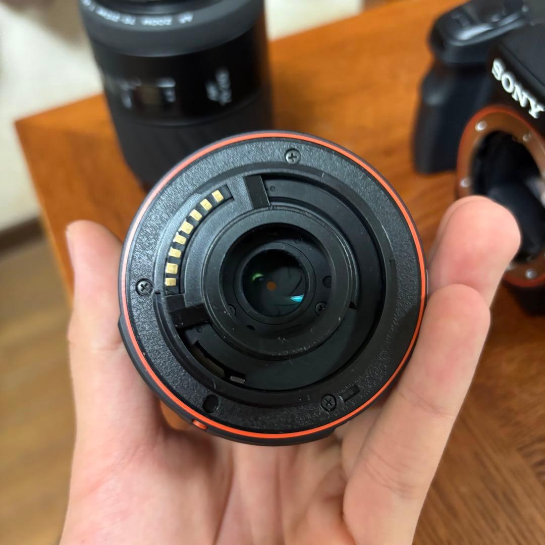 デビューに最適　SONY a200 ソニー　レンズフルセット