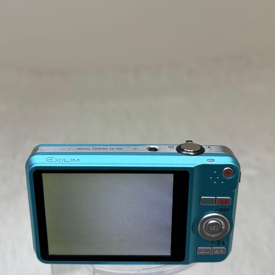 美品　CASIO カメラ　EX-Z90 充電器　ブルー　コンデジ　動作品