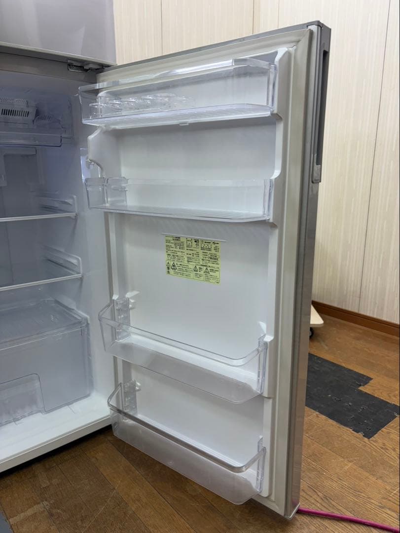 #95 2ドア SHARP 2016年 225L SJ-D23B-S 冷蔵庫