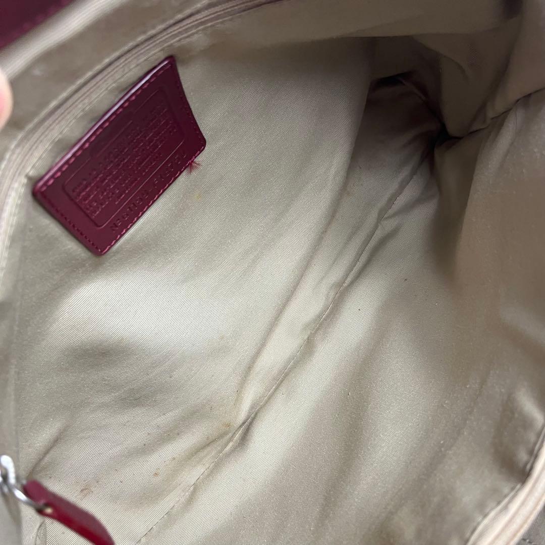 バッグ Vintage Coach Bag Signature Soho