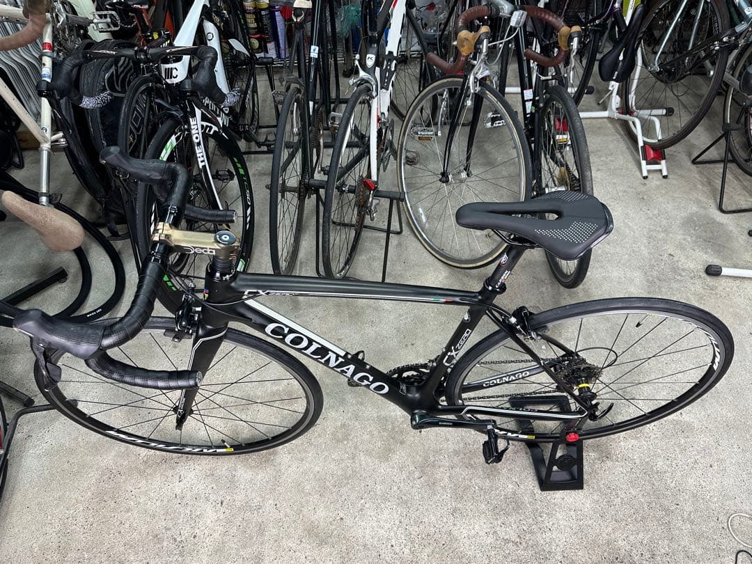 COLNAGO CX-ZEROフルカーボン基本分解発送送料無料！消耗品交換済み！