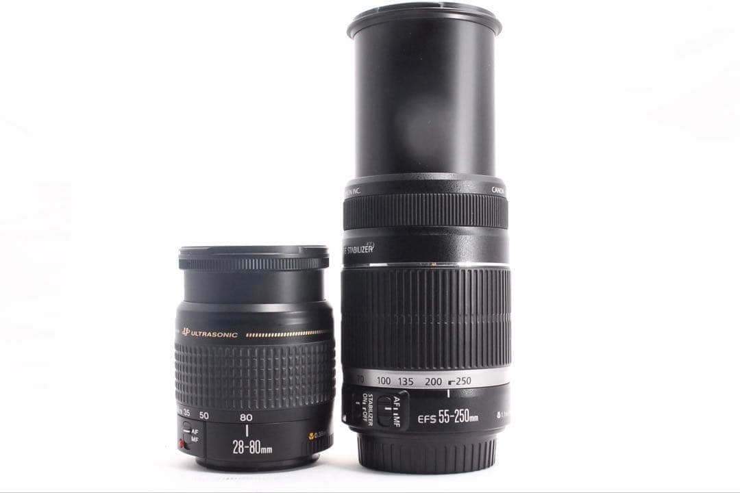 Canon EOS 70D✨Wi-Fi 一眼レフカメラ　ダブルレンズ　スマホ転送