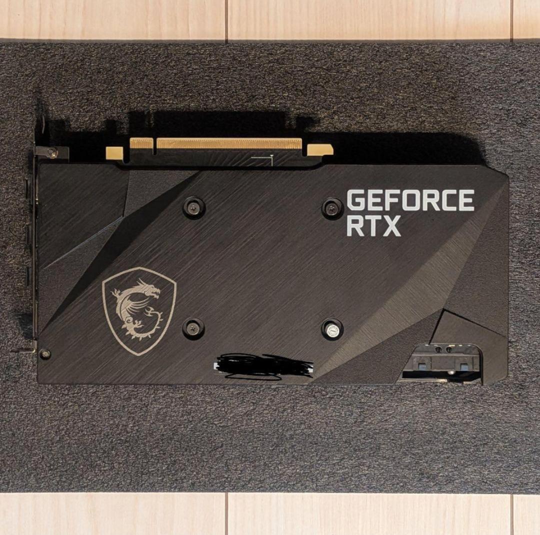 （動作確認済み）MSI RTX 3060 Ti Ventus 2X OC 8GB