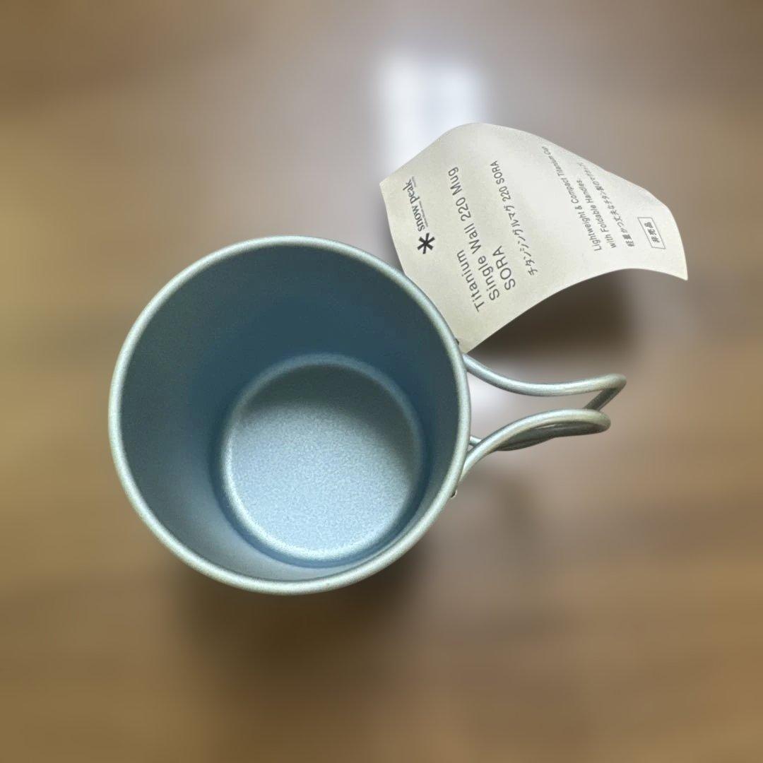  peak チタンマグカップ SOD-220 220ml
