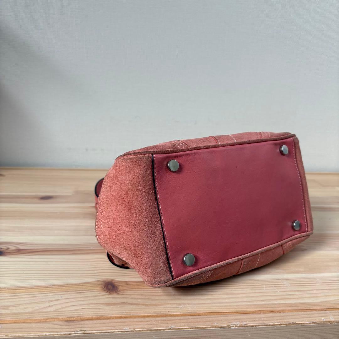 バッグ Coach Soho Kisslock Hand Bag Pink