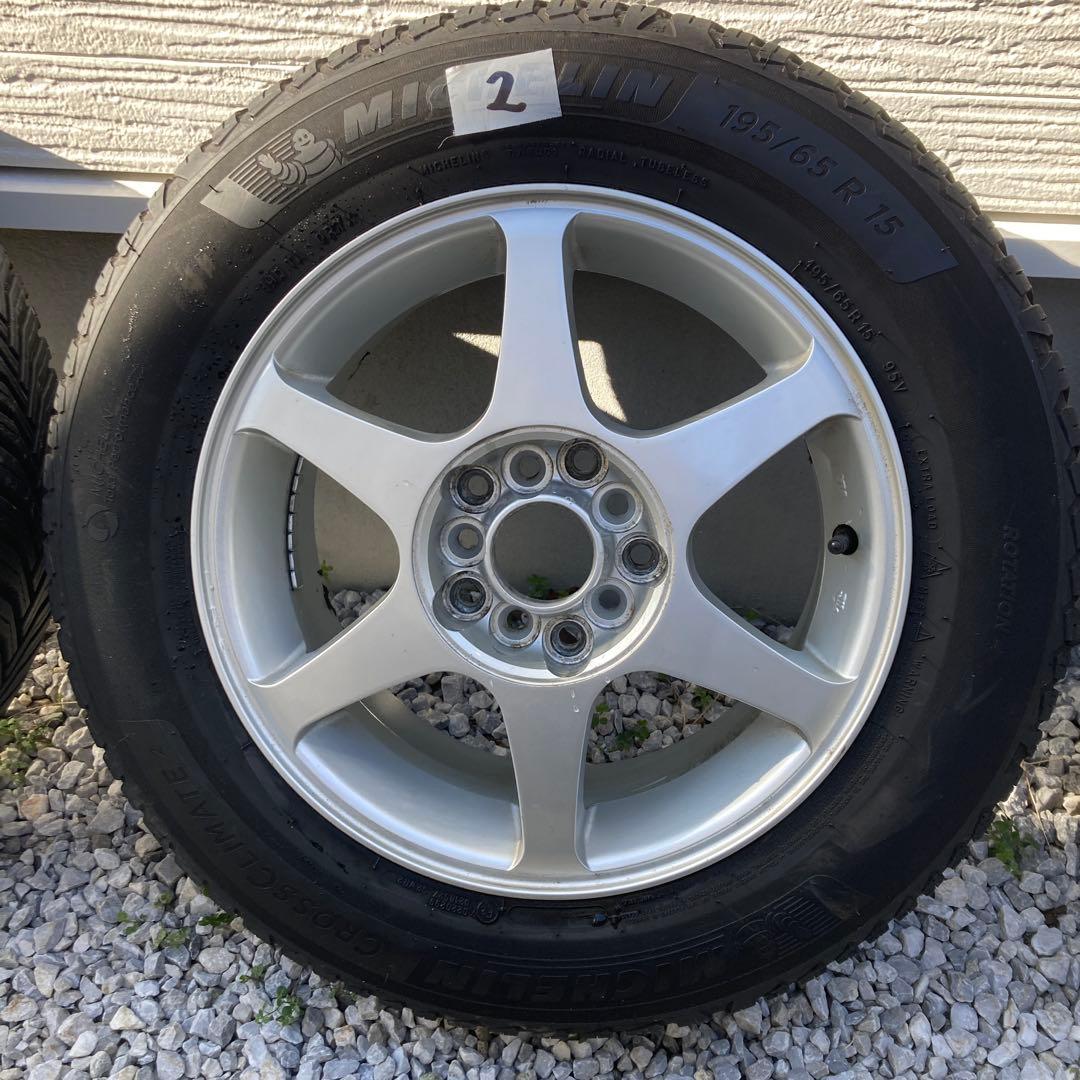 【引取歓迎 千葉】MICHELIN 195/65 R15 オールシーズンタイヤ