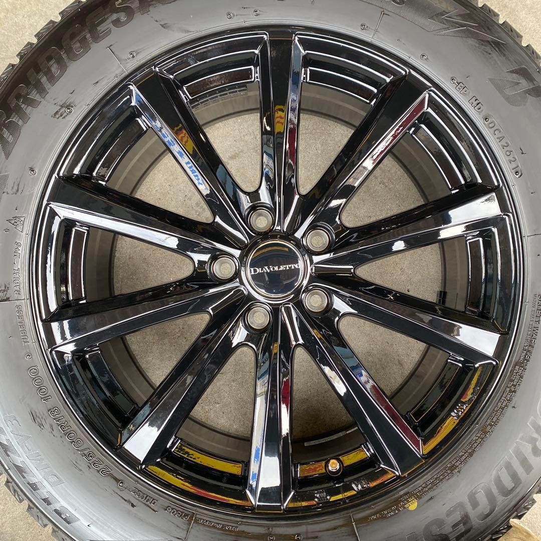 中古ブリヂストンスタッドレスセット225/60R18ハリアー、エクストレイル