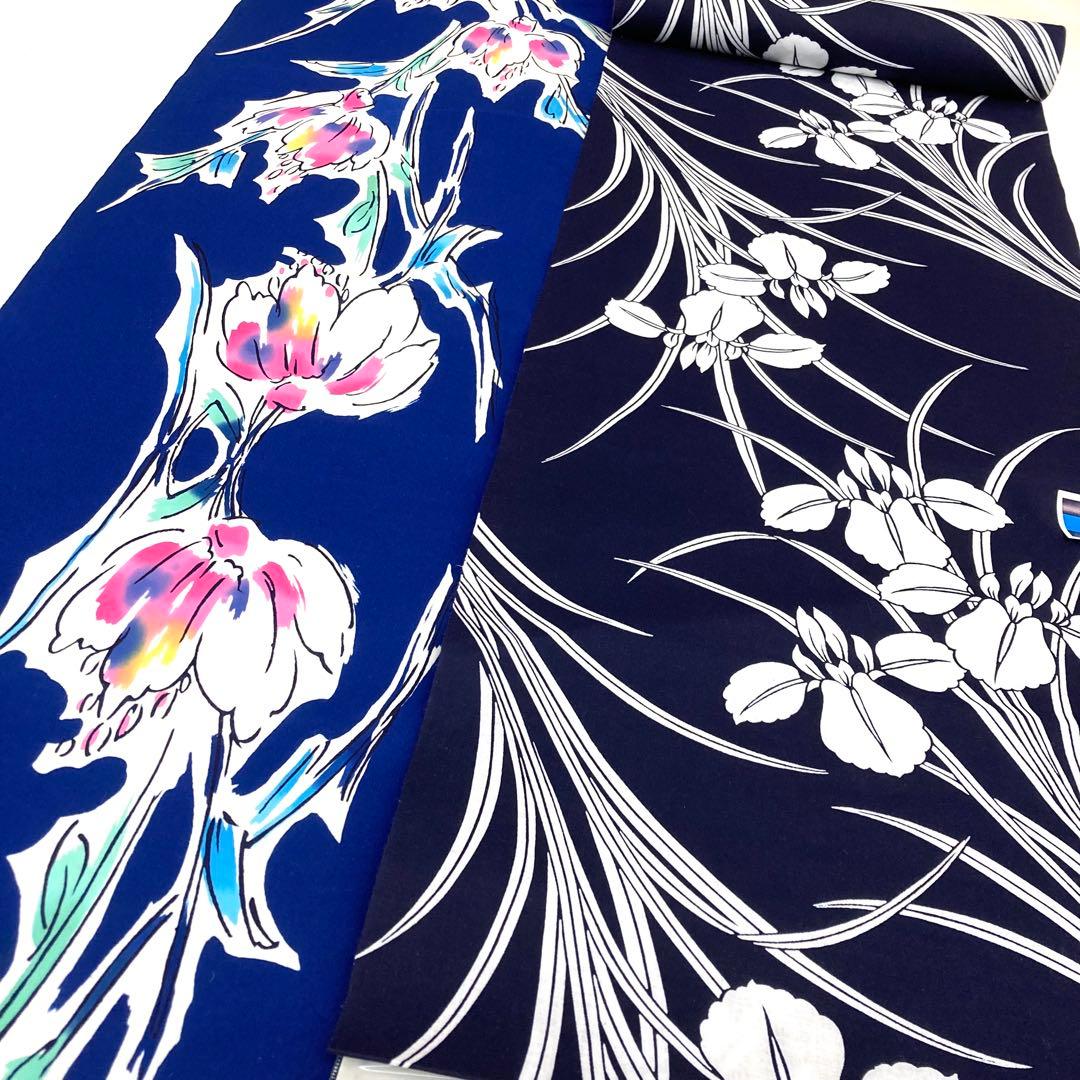 ワカメ 【TAMA屋】全て綿 全て浴衣反物 まとめ26点 TM 1982