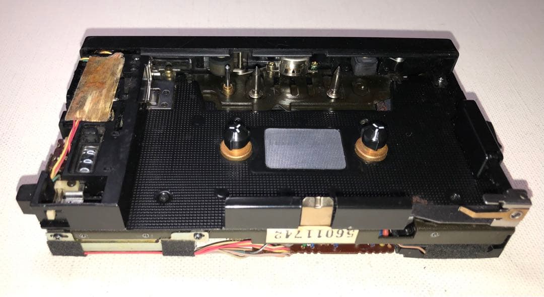 TCM-100B箱付コレクション可動保存版SONYカセットプレスマン/ブラック