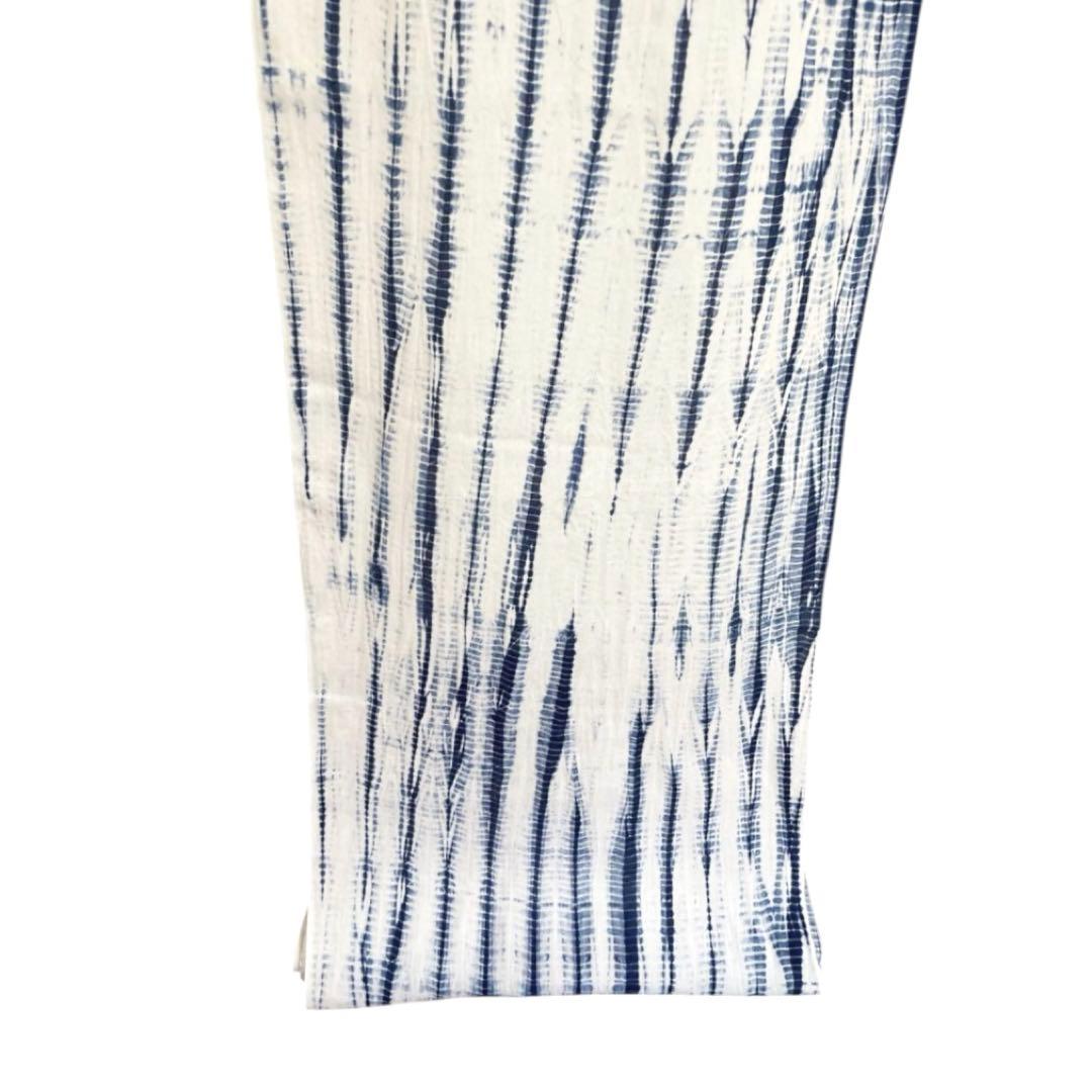 有松絞り　竜巻絞り　反物