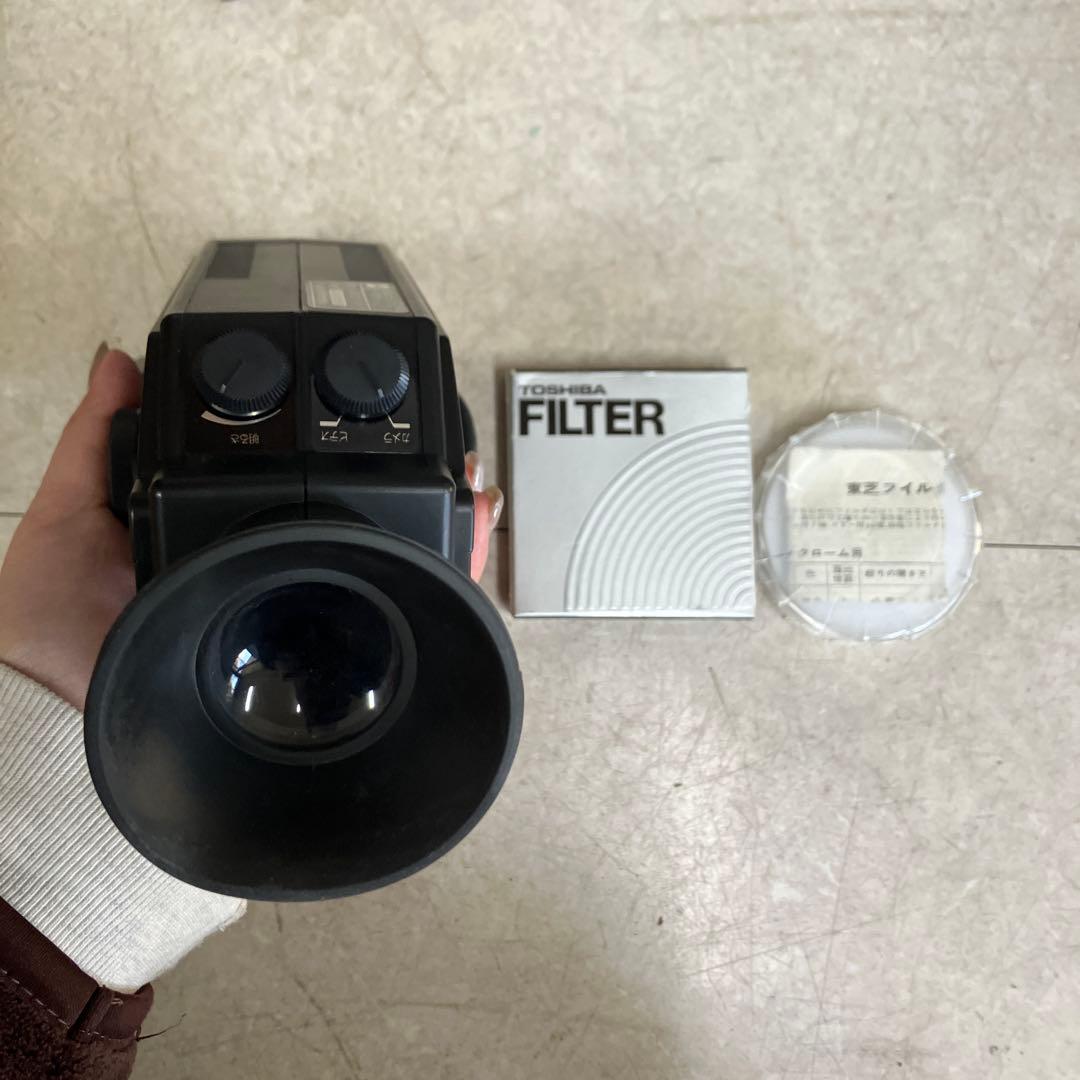 C-4 【希少当時物】東芝 カラービデオカメラ IK-2300 ハードケース付き