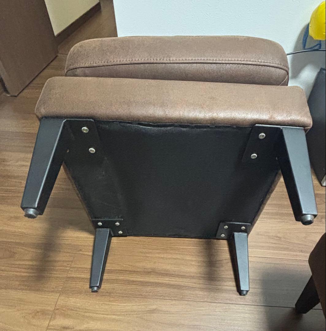 クラッシュゲート　ブラウン オットマン