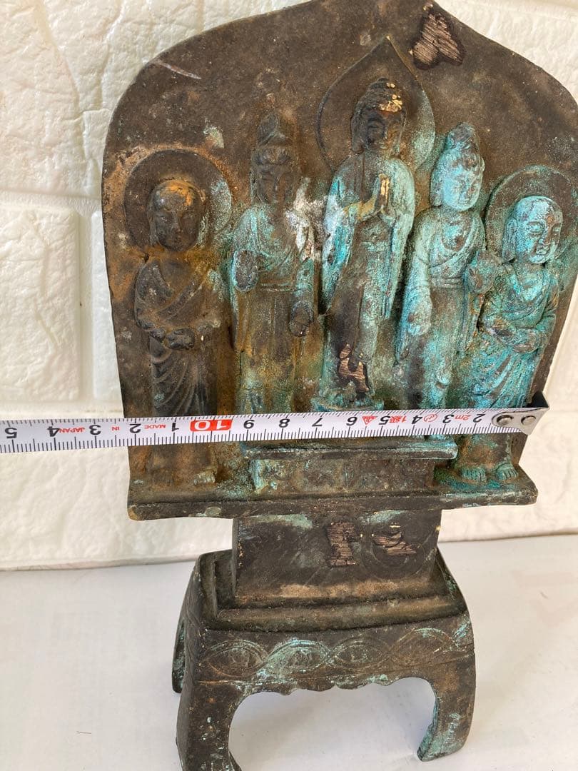 仏像，ブロンズ中国古董，北魏仏像，古銅製