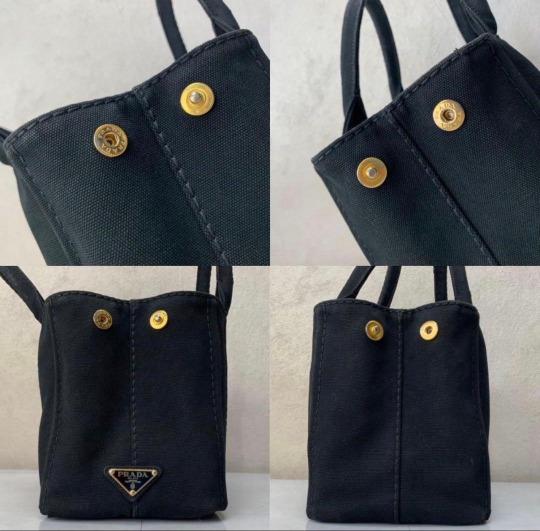 プラダ カナパ PRADA 2way ショルダー 1BG439 S ブラック