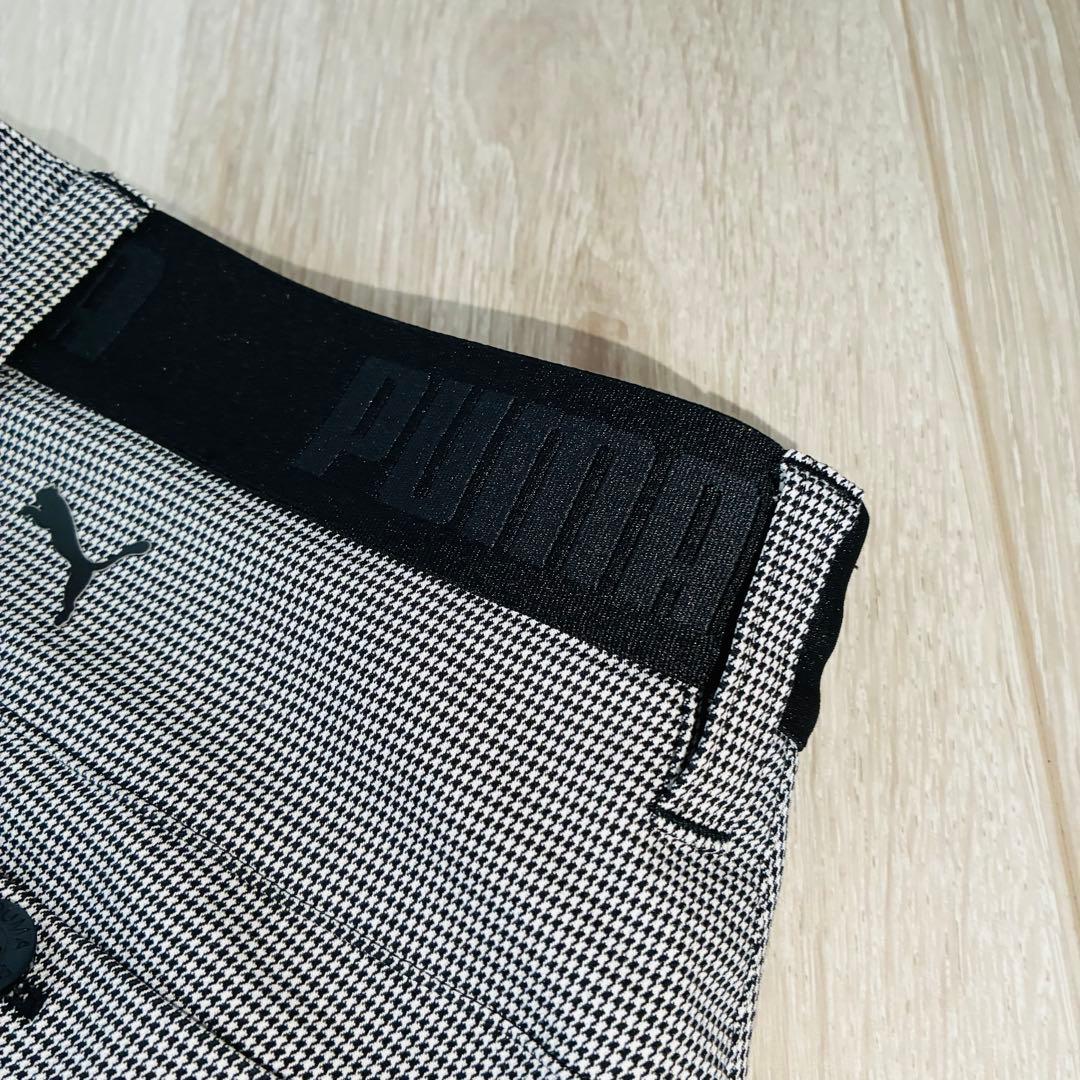 新品未使用　PUMA GOLF プーマゴルフ　ストレッチパンツ　ロゴボタン