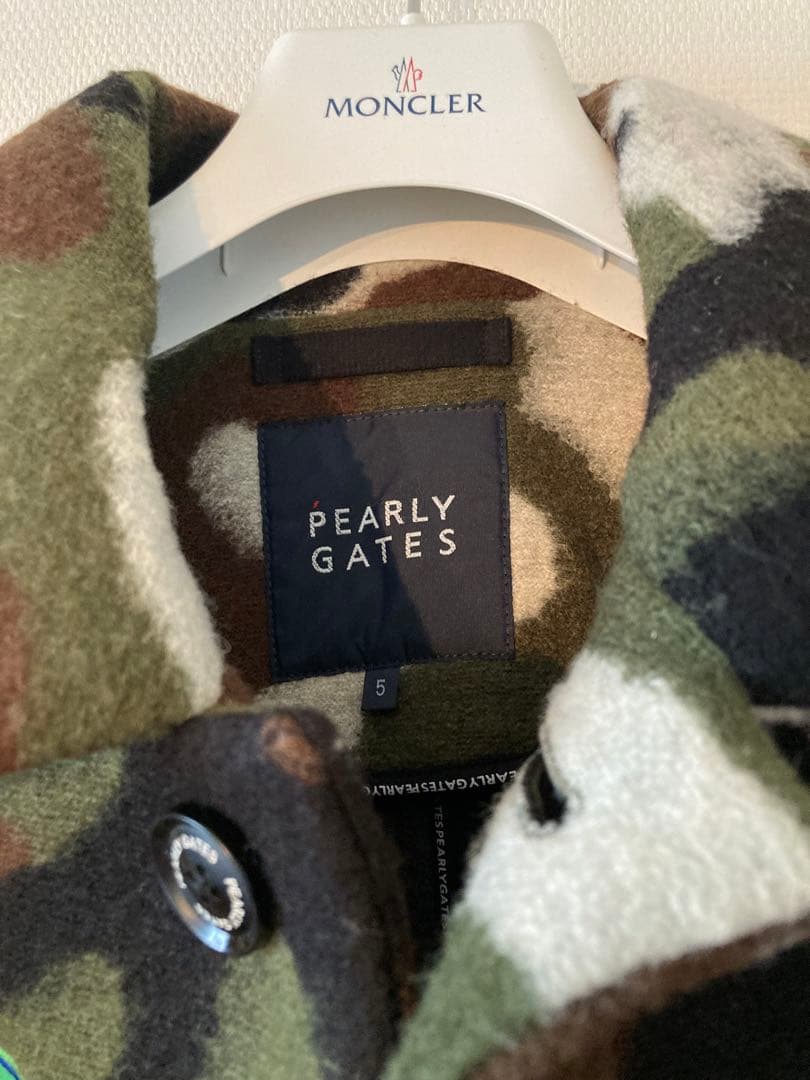 パーリーゲイツ PEARLY GATES ジャケット 長袖コート カモフラ 迷彩