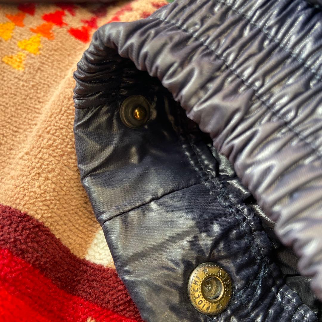 ★1月中限定値引き　モンクレール　エベレスト　廃盤　ビッグロゴ　ネイビー　L