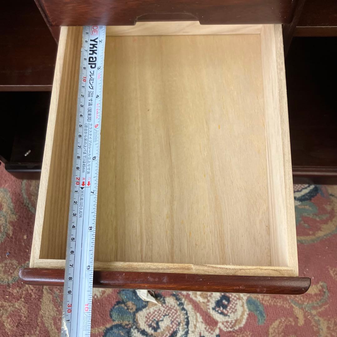 昭和レトロ 三聖 13杯多数収納 木製サイドボード 飾り棚 キッチンボード古家具