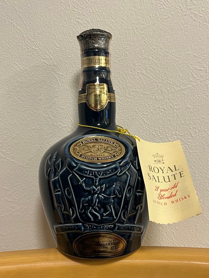 希少古酒 Salute ロイヤルサルート 21年 ブルースタイルセット